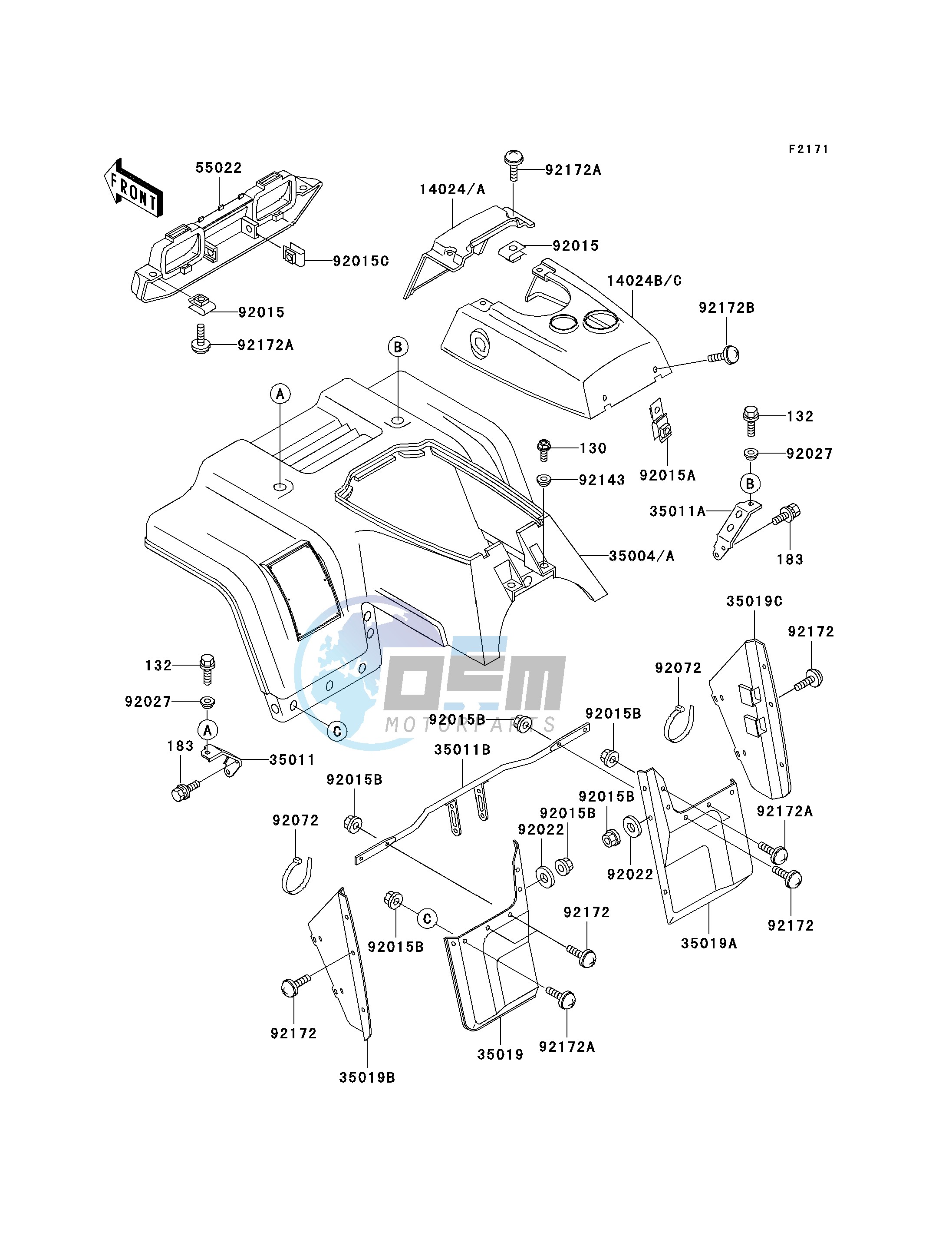 FRONT FENDER-- S- -