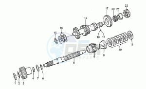 850 T5 Polizia - CC - PA - NC Polizia/CC/PA/NC drawing Gear box