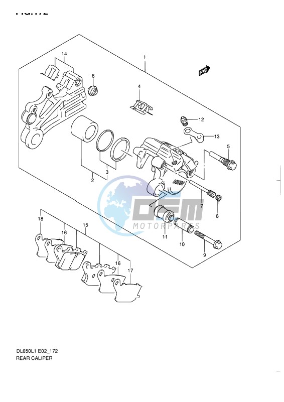 REAR CALIPER