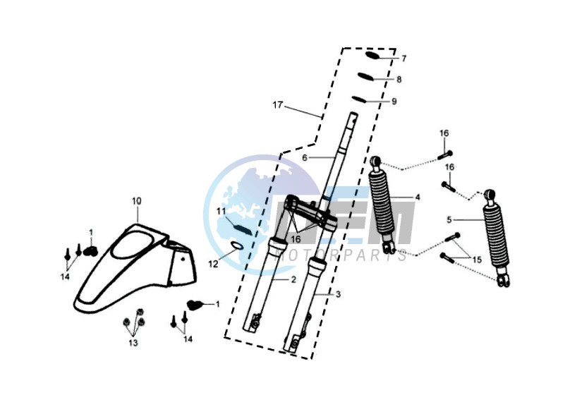 FRONT FORK / REAR SUSPENSION