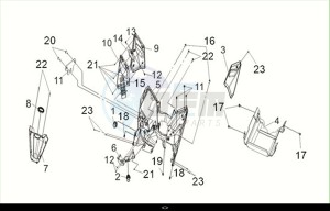 CRUISYM 125 (LV12W3-EU) (M2) drawing INNER BOX-UNDER COVER