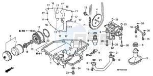 CB13009 BR / MME - (BR / MME) drawing OIL PAN/OIL PUMP