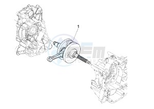 X8 200 drawing Crankshaft