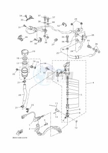 XTZ690 TENERE 700 (BW31) drawing REAR MASTER CYLINDER