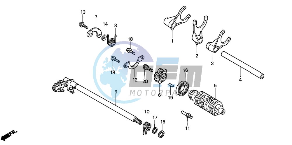 GEARSHIFT DRUM