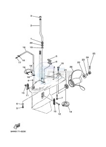 100A drawing LOWER-CASING-x-DRIVE-2