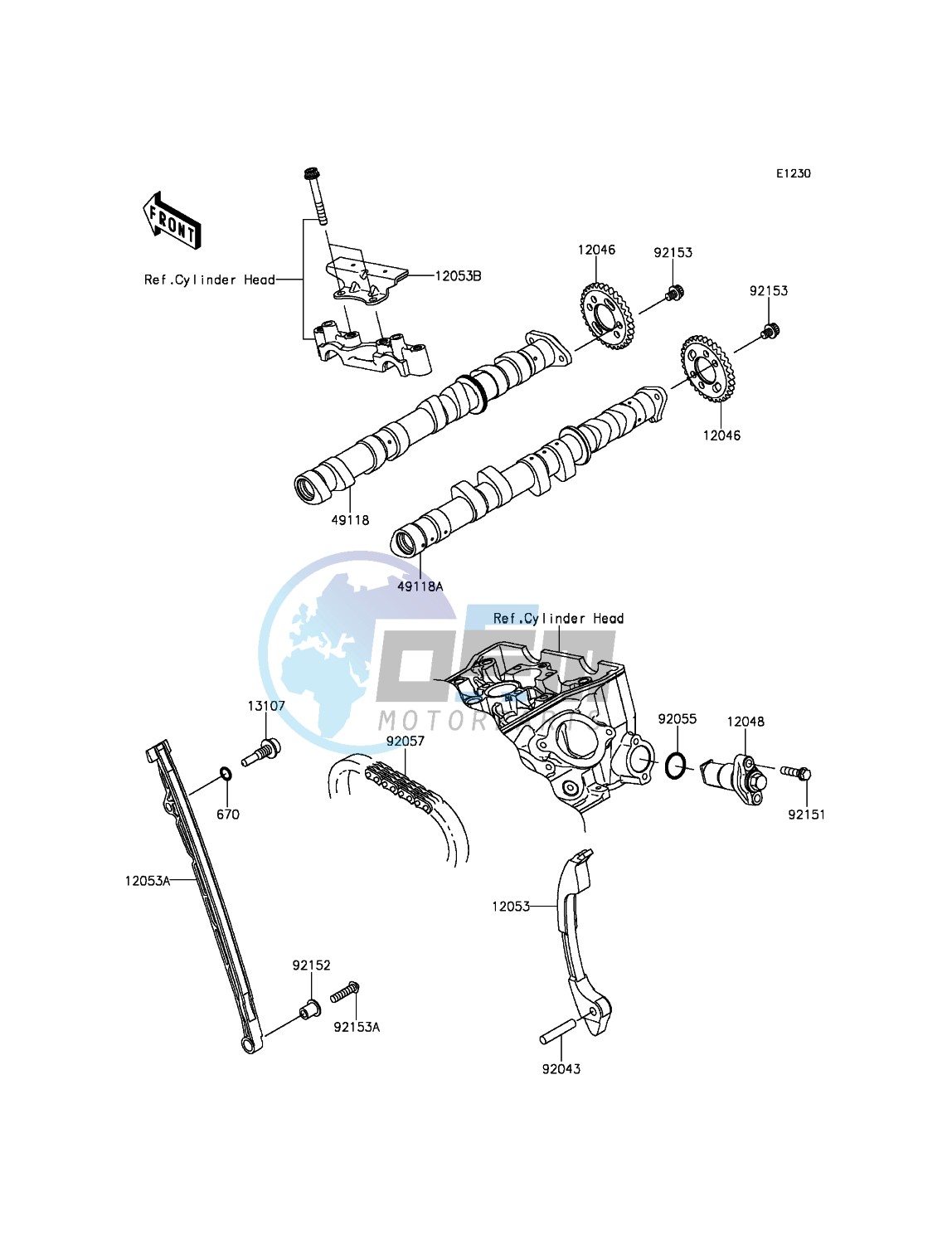 Camshaft(s)/Tensioner