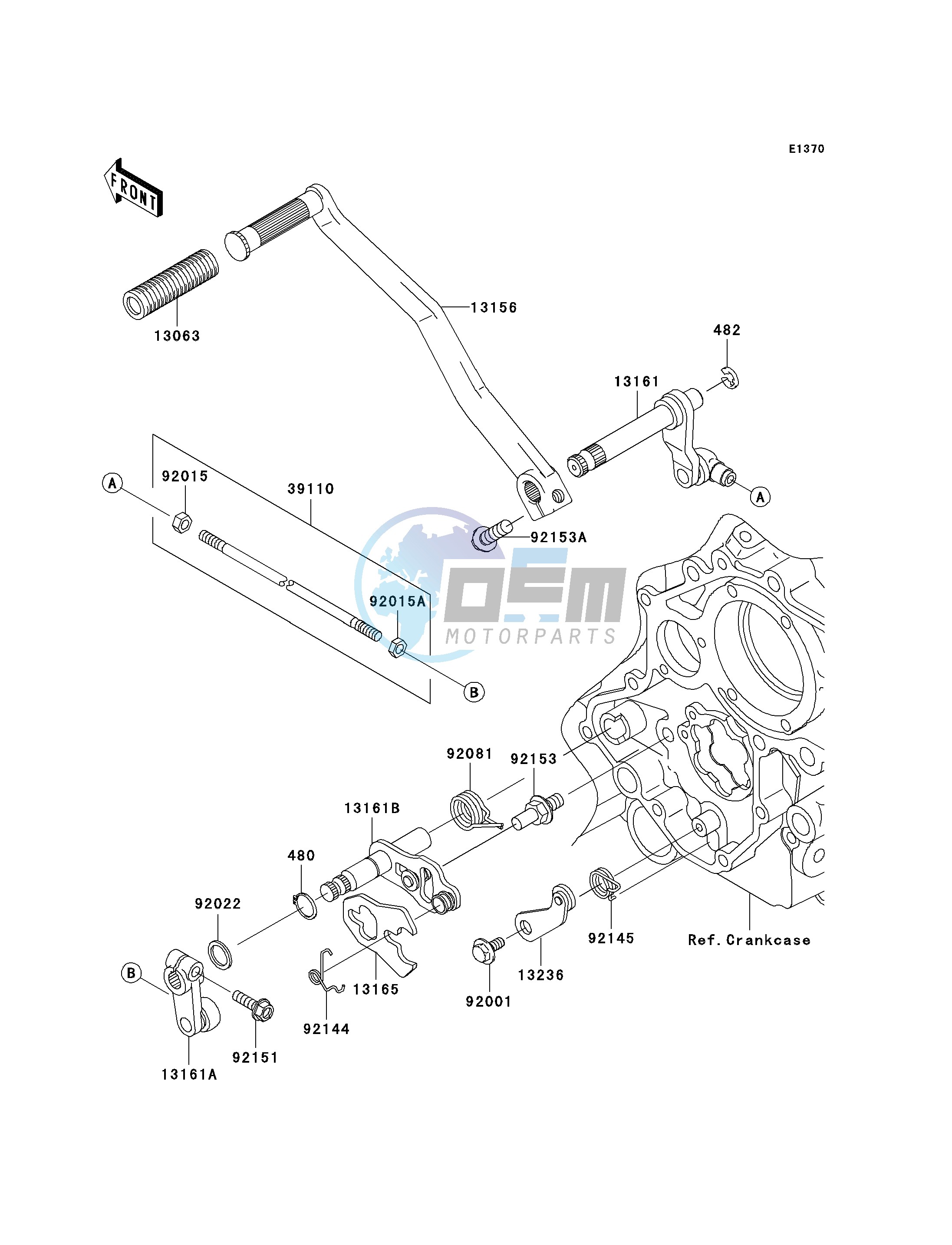 GEAR CHANGE MECHANISM