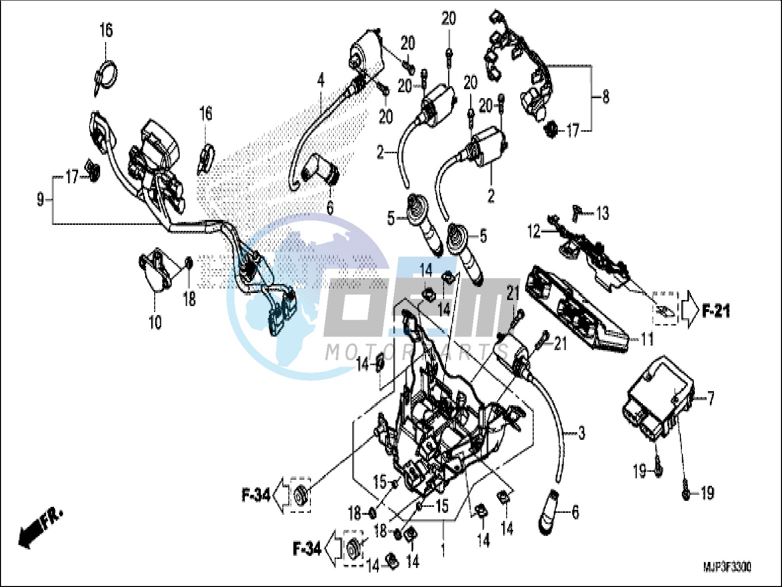 SUB HARNESS/IGNITION COIL