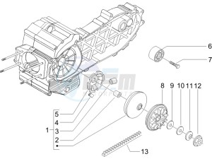 Nexus 500 SP e3 drawing Driving pulley