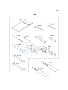 ZX 1000 E [NINJA ZX-10R] (E8F-E9FA) 0E9F drawing OWNERS TOOLS-- E9F_E9FA- -