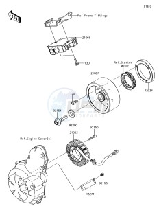 VULCAN S ABS EN650DHF XX (EU ME A(FRICA) drawing Generator