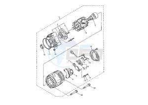 XJR 1300 drawing GENERATOR