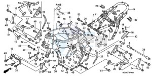 ST1300A9 ED / ABS MME drawing FRAME BODY