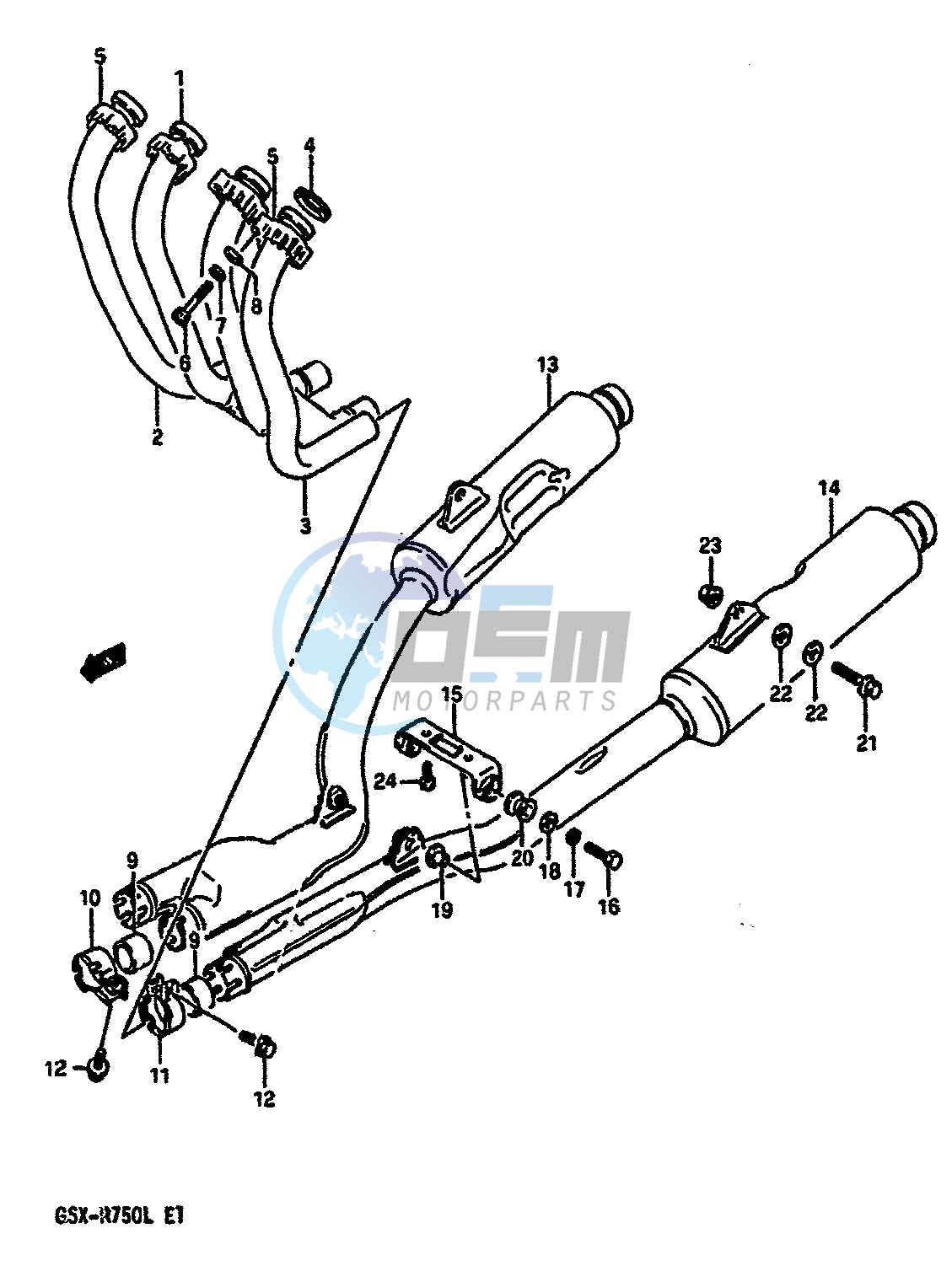 MUFFLER (MODEL J)