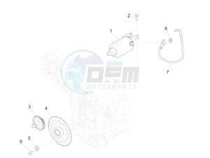 GTS 300 SUPER 4T 4V IE ABS E4 (EMEA) drawing Stater - Electric starter