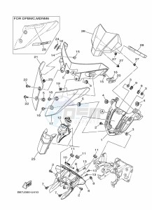 MT-10 MTN1000 (B67J) drawing COWLING 2