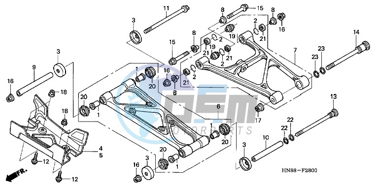 REAR ARM