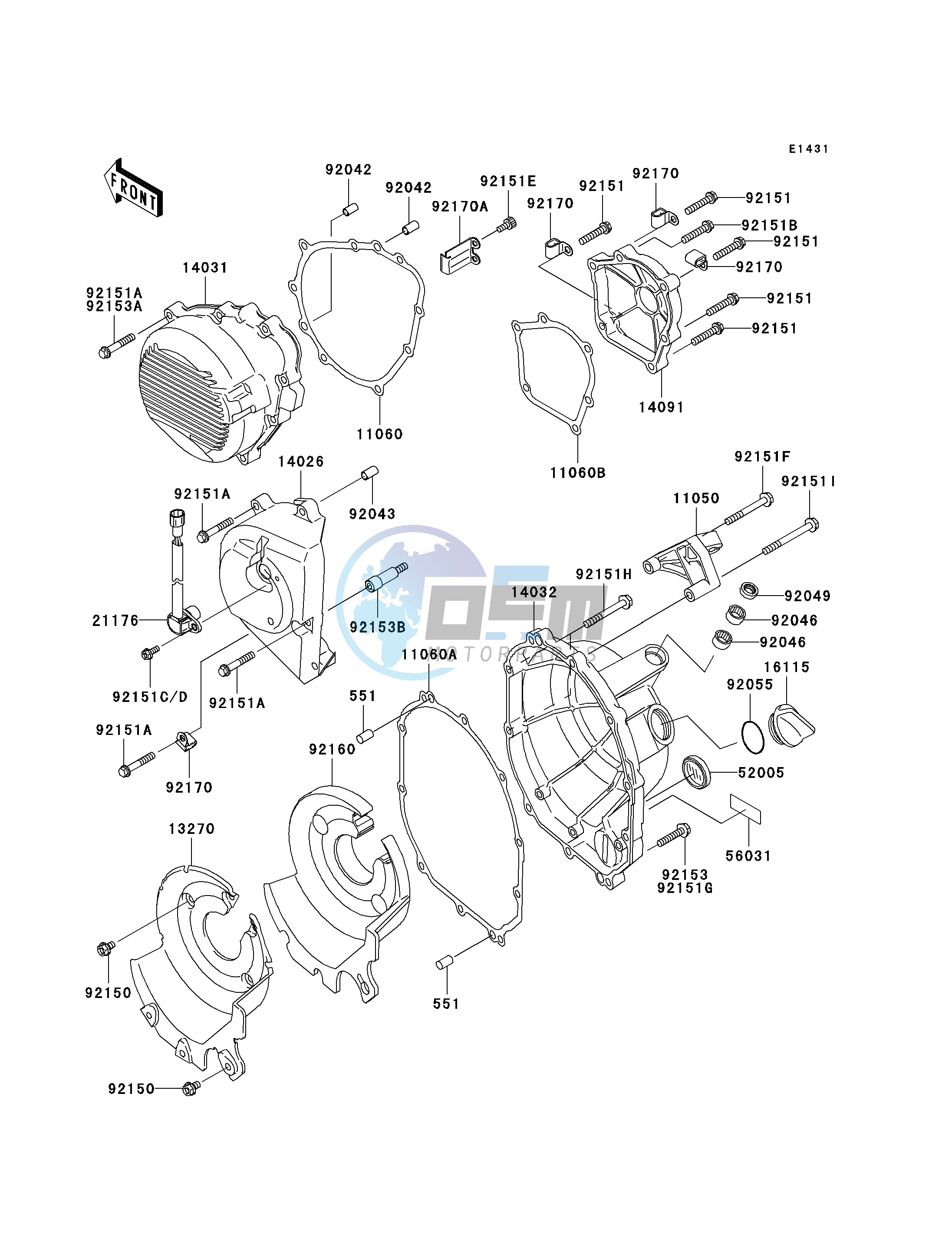 ENGINE COVER-- S- -