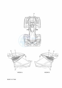 YFM700FWBD YFM7NKPXK (B5KD) drawing GRAPHICS