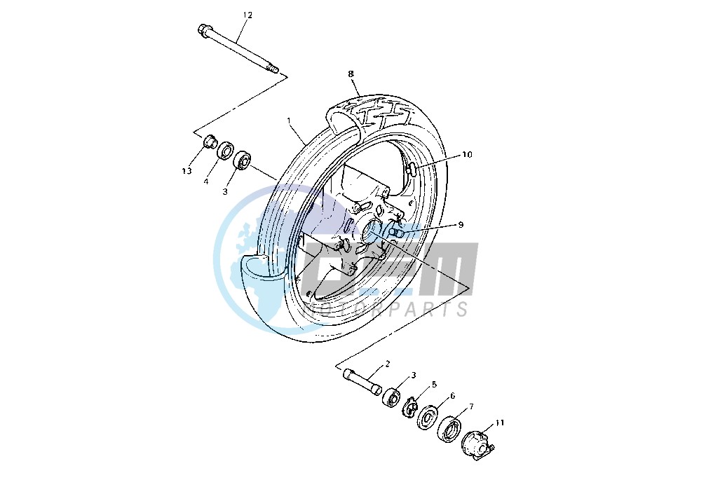 FRONT WHEEL