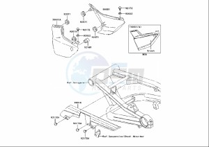 ZRX S 1200 (EU) drawing SIDE COVER