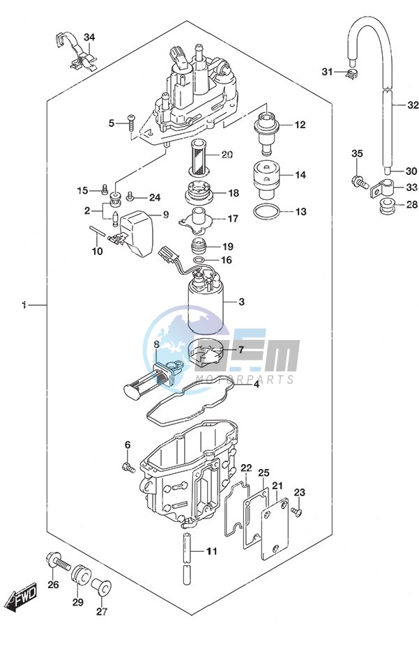 Fuel Vapor Separator