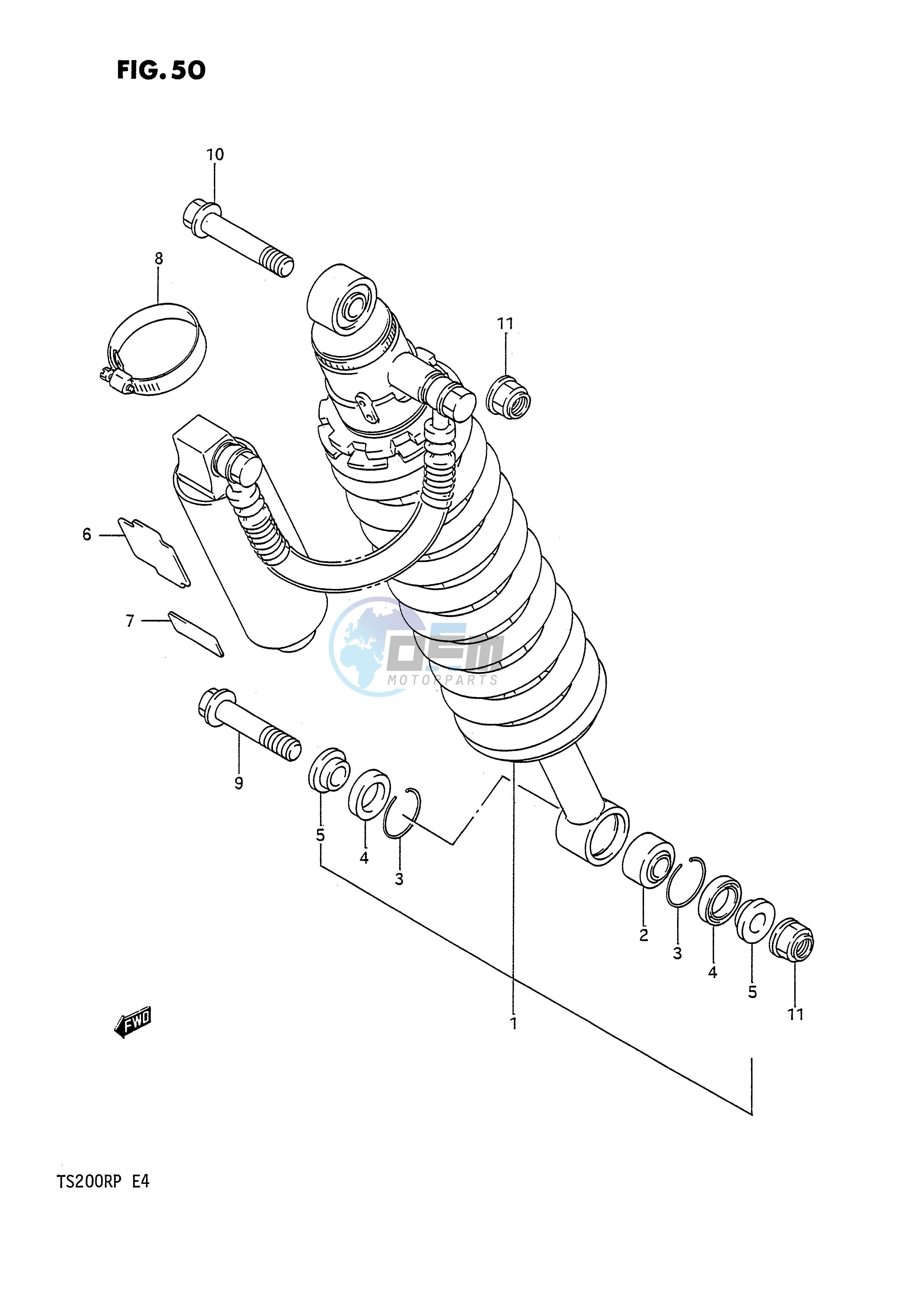 REAR SHOCK ABSORBER