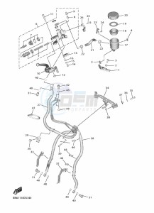 YZF600 YZF-R6 (BN6H) drawing FRONT MASTER CYLINDER