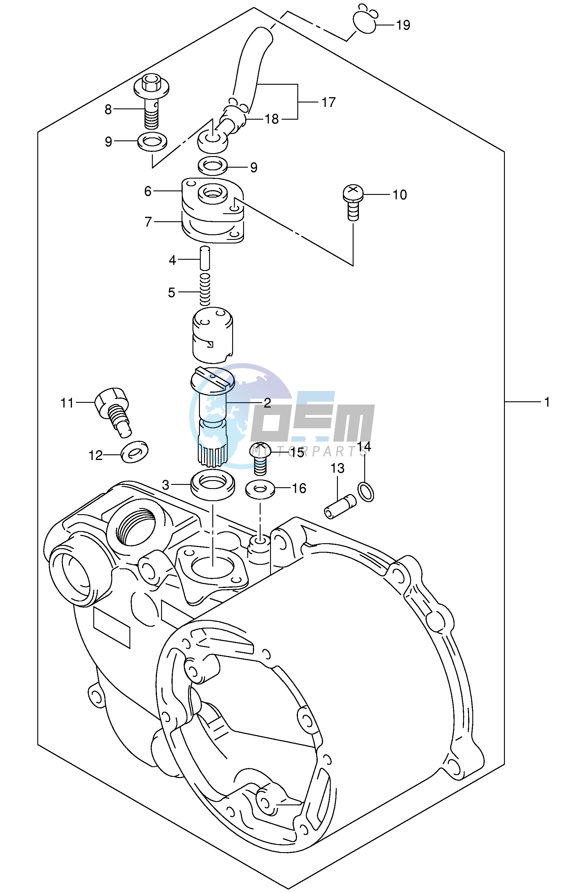 CLUTCH COVER OIL PUMP