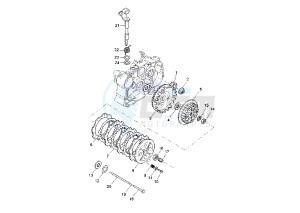 TZR 50 drawing CLUTCH