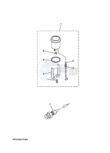 F250AETX drawing SPEEDOMETER