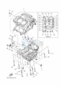 MT-07 MTN690 (BATS) drawing CRANKCASE