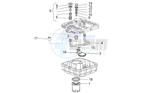 Norge 1200 IE 1200 drawing Oil filters