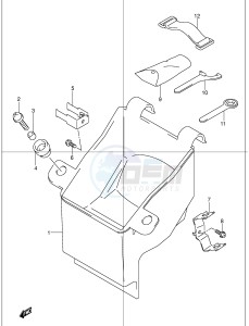 GSF1200 (E2) Bandit drawing MANUAL BOX