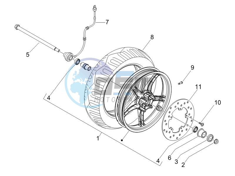 Front wheel