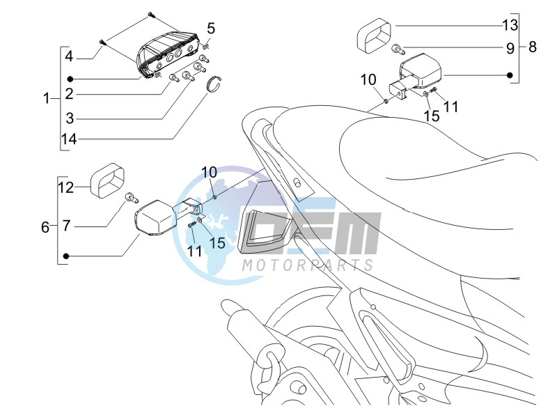 Tail light - Turn signal lamps