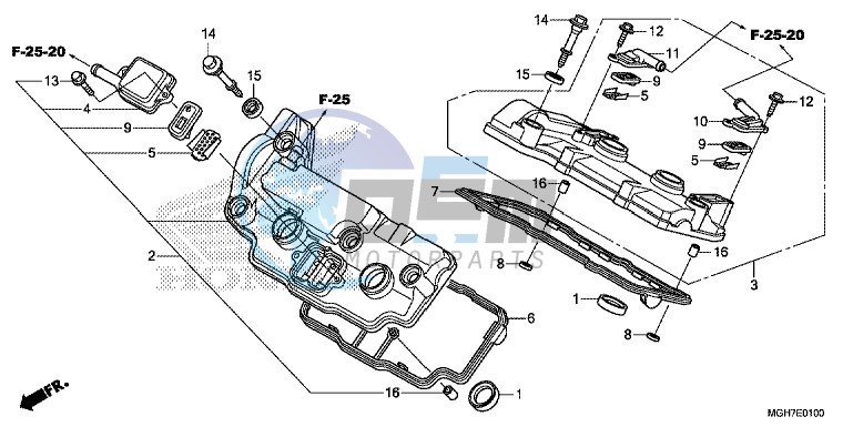 CYLINDER HEAD COVER