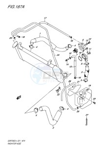 GSR750Z EU drawing RADIATOR HOSE