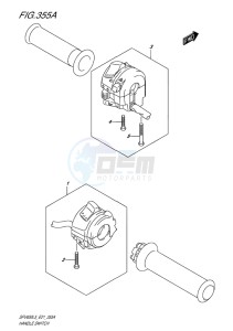 SFV 650 GLADIUS EU drawing HANDLE SWITCH