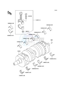 ZZR600 ZX600E6F GB XX (EU ME A(FRICA) drawing Crankshaft