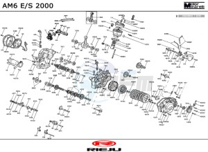 RS1-50-RACING-BLUE drawing ENGINE  AMS ES 2000