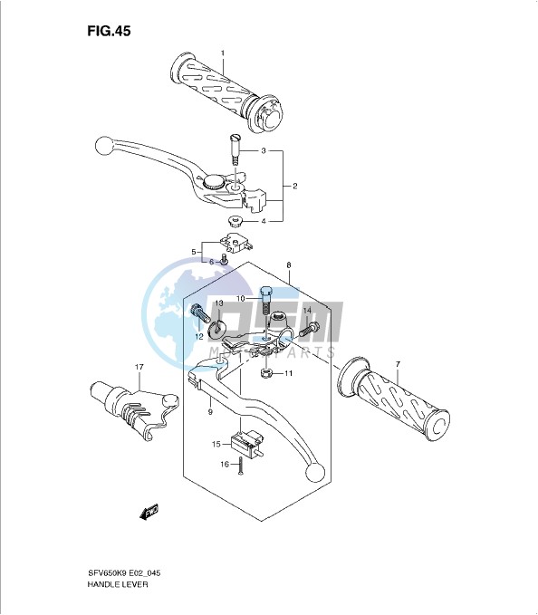 HANDLE LEVER