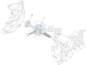 Liberty 50 iGet 4T 3V (EMEA) drawing Crankshaft