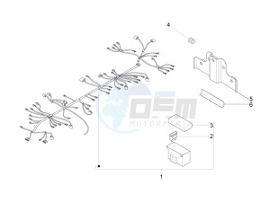 ZIP 100 4T (Vietnam) drawing Main cable harness