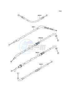 Z750 ZR750J6F FR GB XX (EU ME A(FRICA) drawing Cables