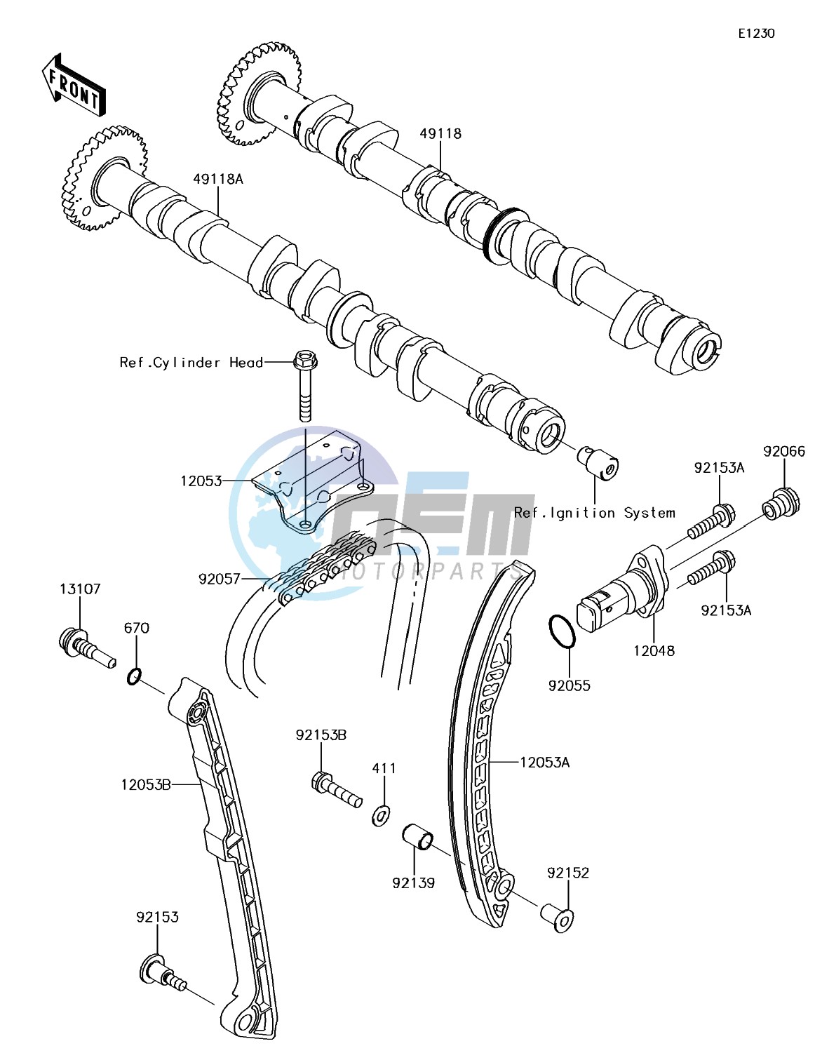 Camshaft(s)/Tensioner