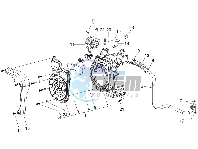 Secondary air box