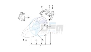 BOULEVARD - 150 CC 4T E3 drawing SEAT