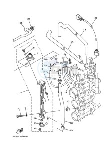 F200AETX drawing THROTTLE-BODY-3